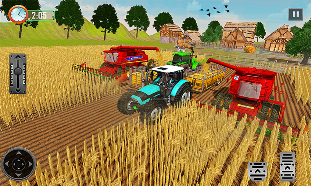 NOVO SIMULADOR DE FAZENDA E TRATOR PARA CELULAR! FARMING SIMULATOR