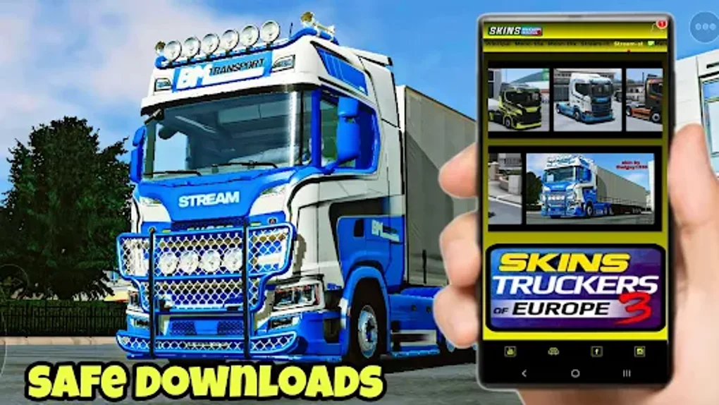 Atualização, Truck Simulator Europe 3