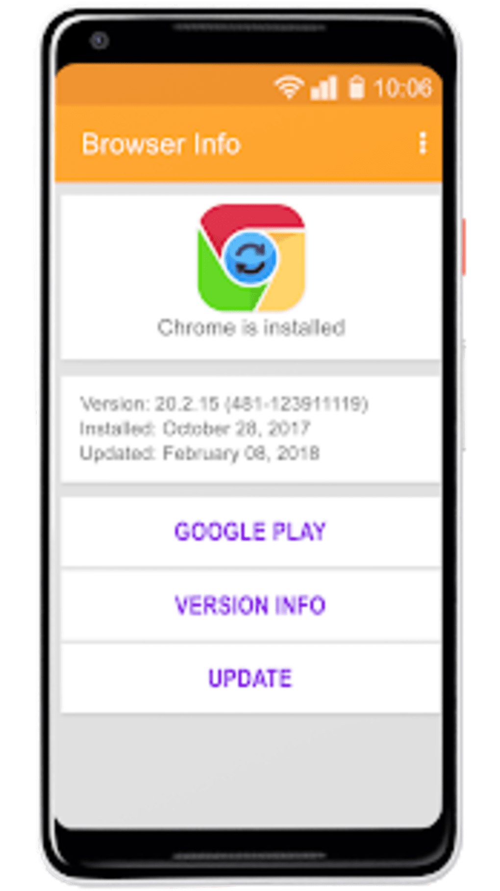 google chrome update android