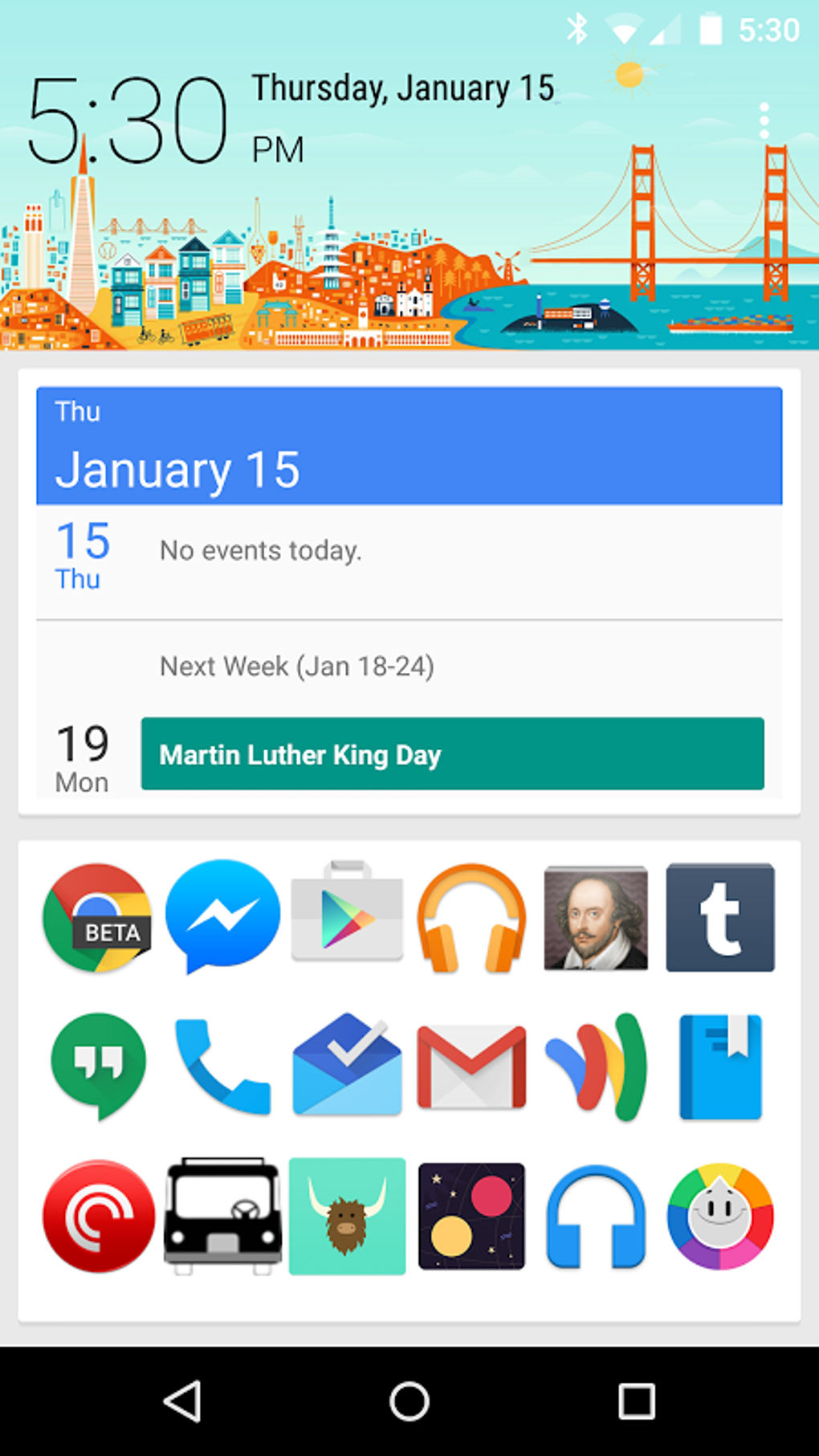 Android 용 SF Launcher Classic APK - 다운로드