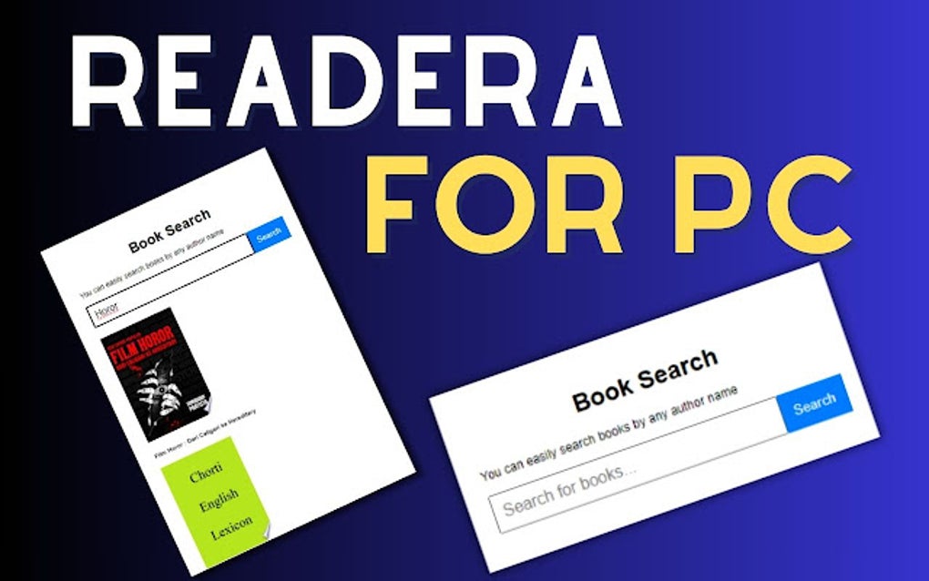 Readera For PC,Windows and Mac (Free Use) (Windows) - Download