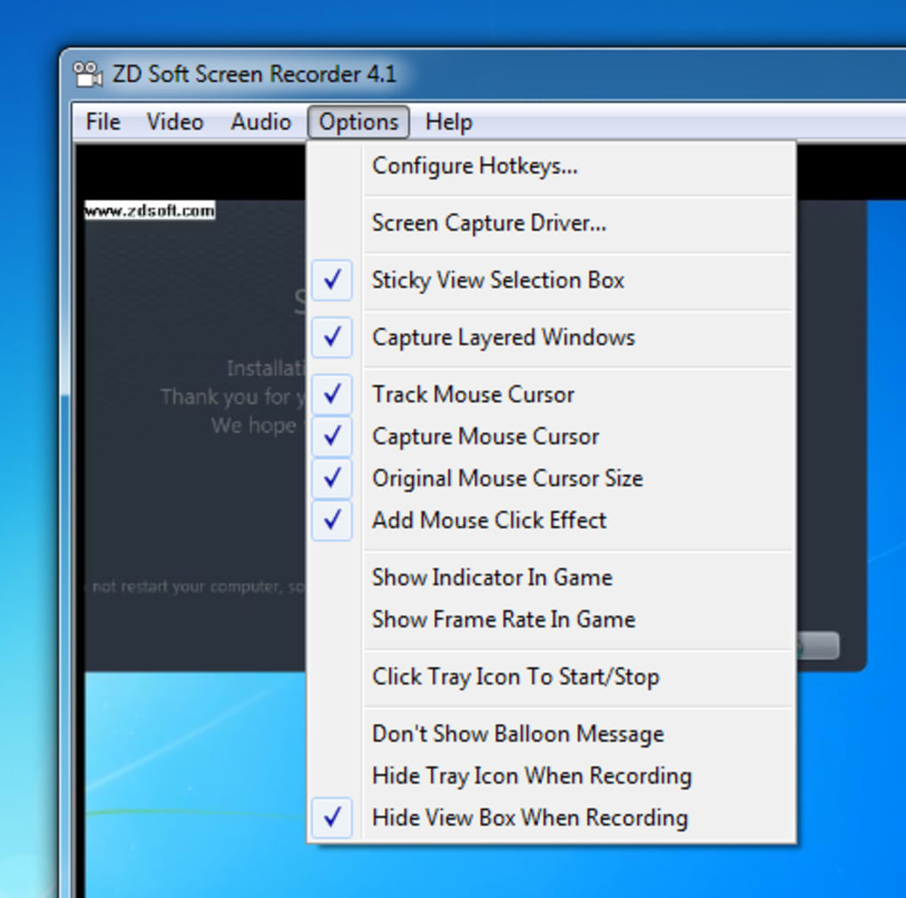 Laziness scraper Self-respect ZD Soft Screen Recorder - Download