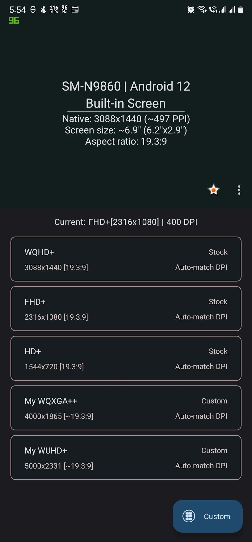 Pixels: ResolutionDPI Changer для Android — Скачать