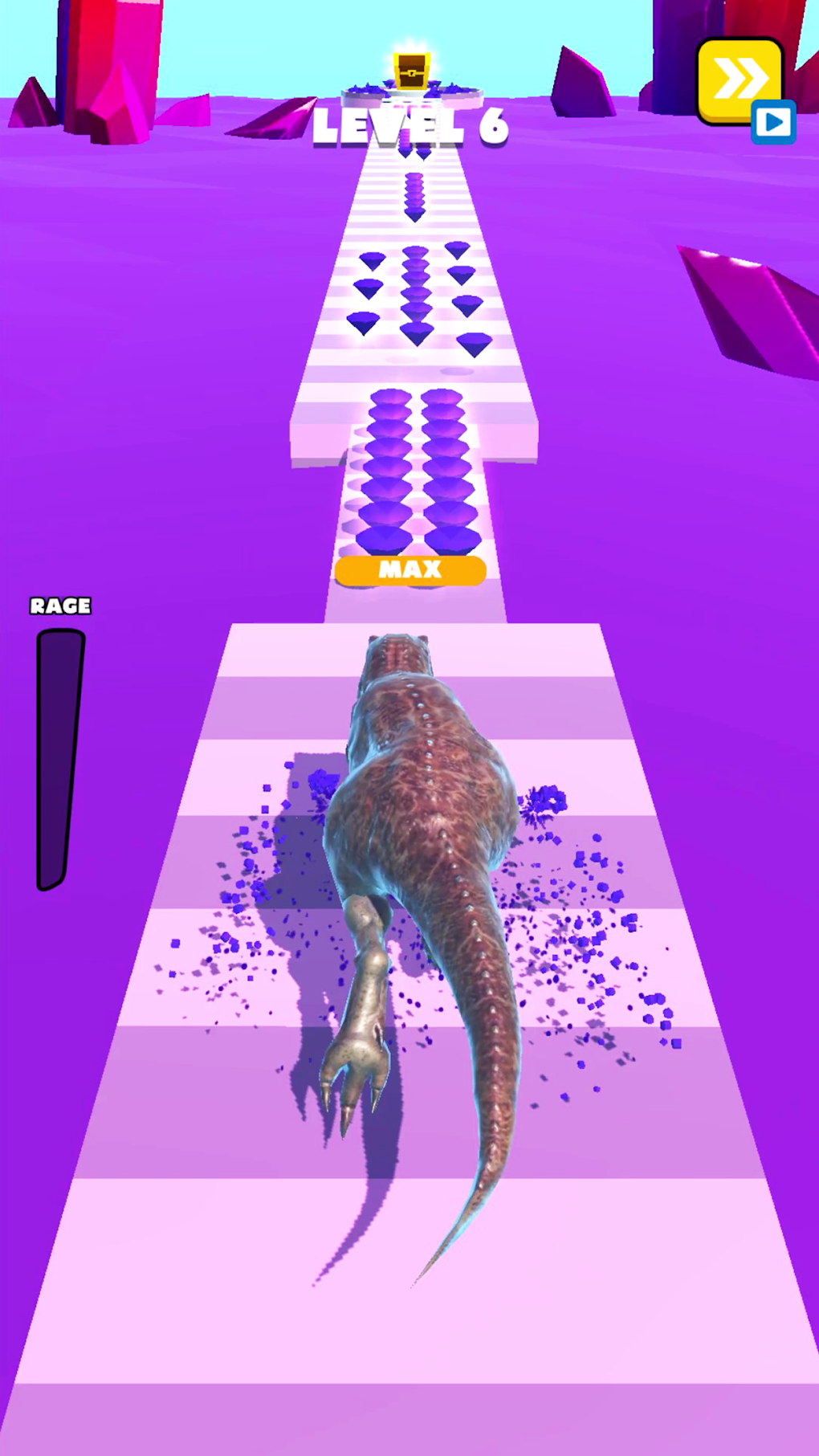 Dino Run 3D - Dinosaur Rush для Android — Скачать