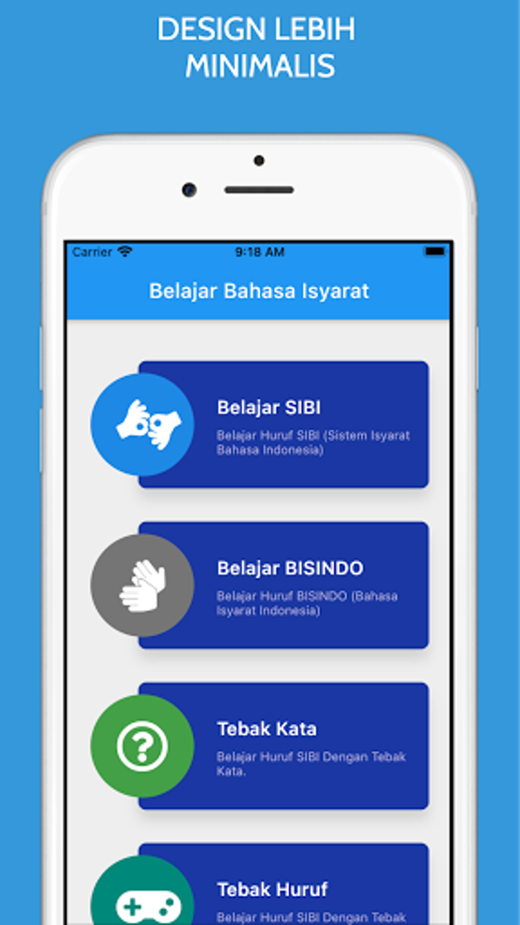 Belajar Bahasa Isyarat APK Pour Android - Télécharger