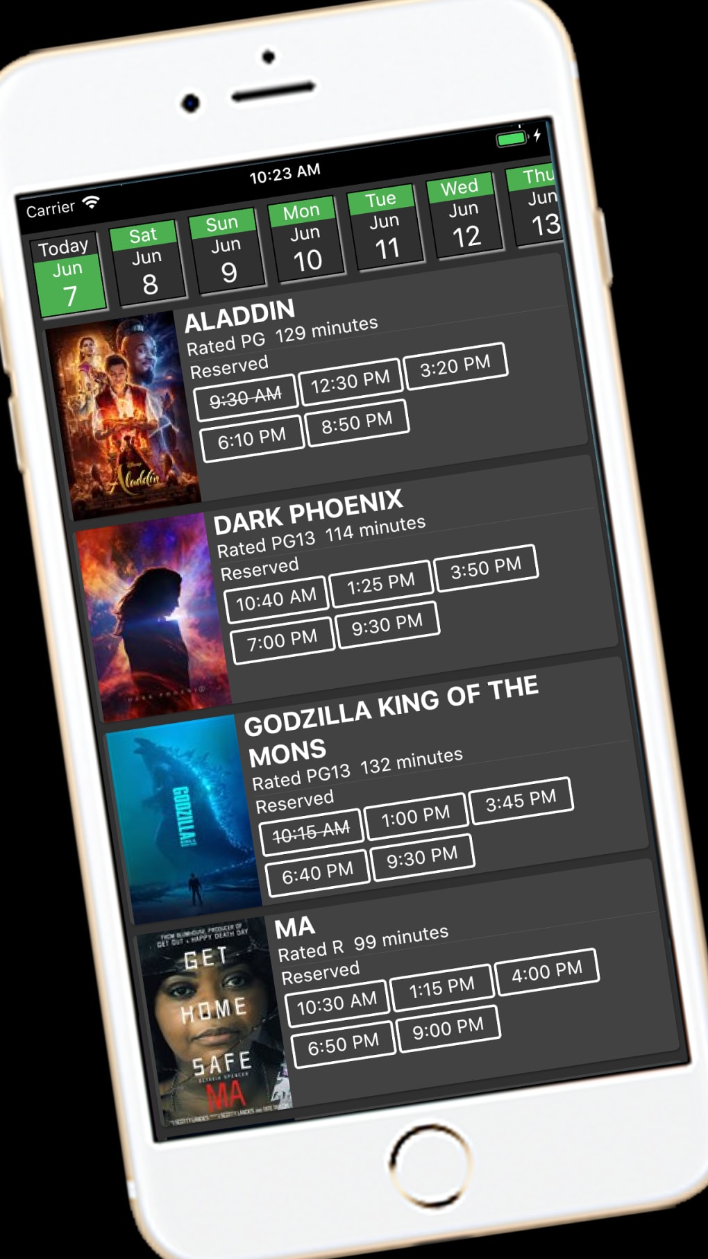 Showplace Cinemas Showtimes สำหรับ iPhone ดาวน์โหลด