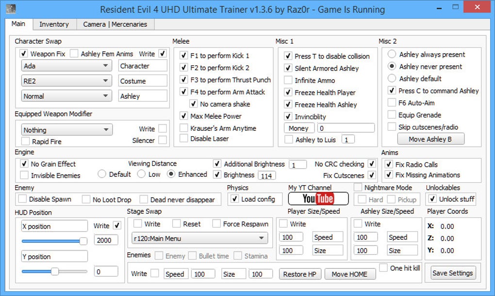 Resident Evil 4 Remake Ultimate Mod Manager & Ultimate Trainer 