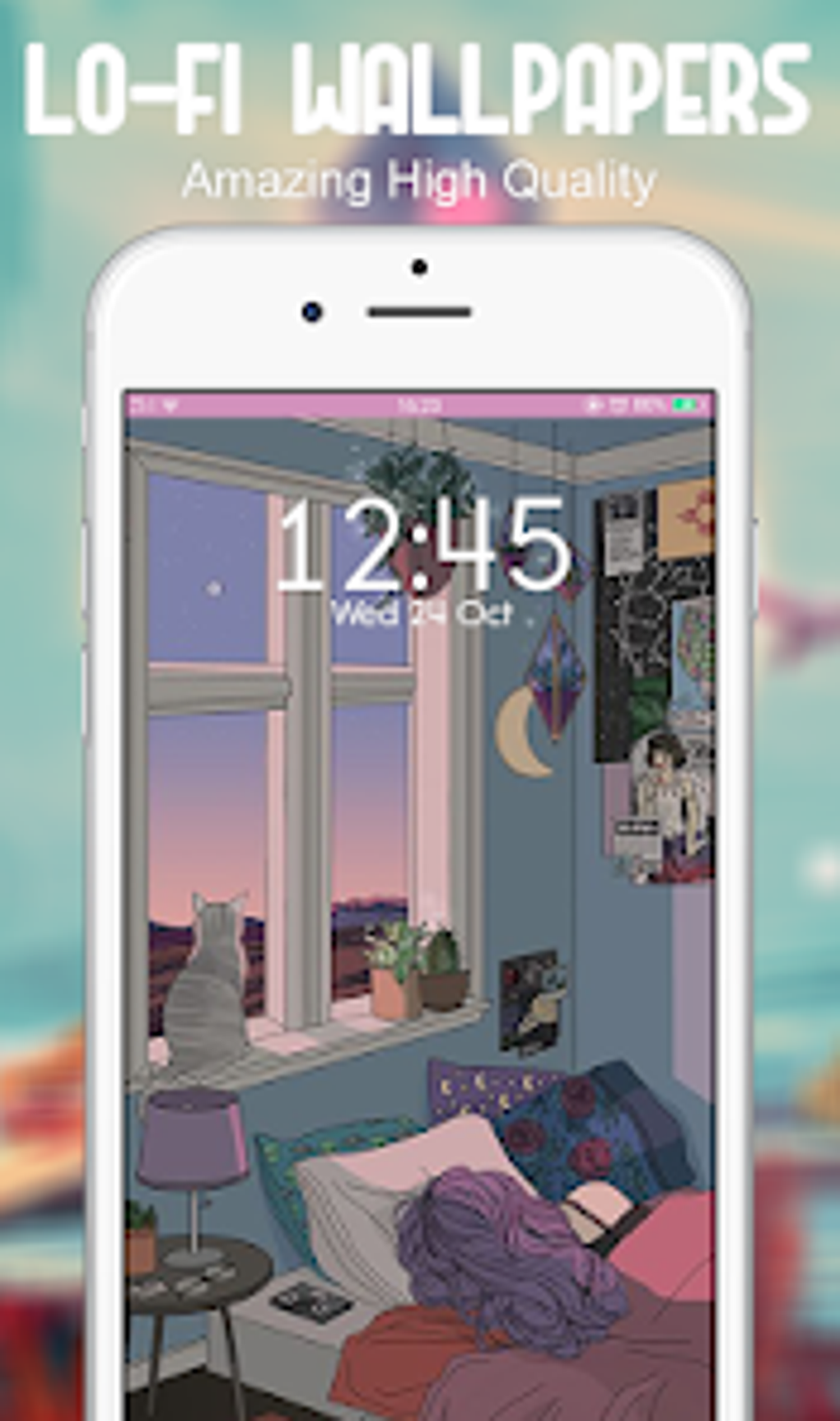 Lo-Fi Wallpapers для Android — Скачать