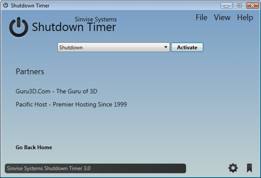 Sinvise Shutdown Timer 4/7.