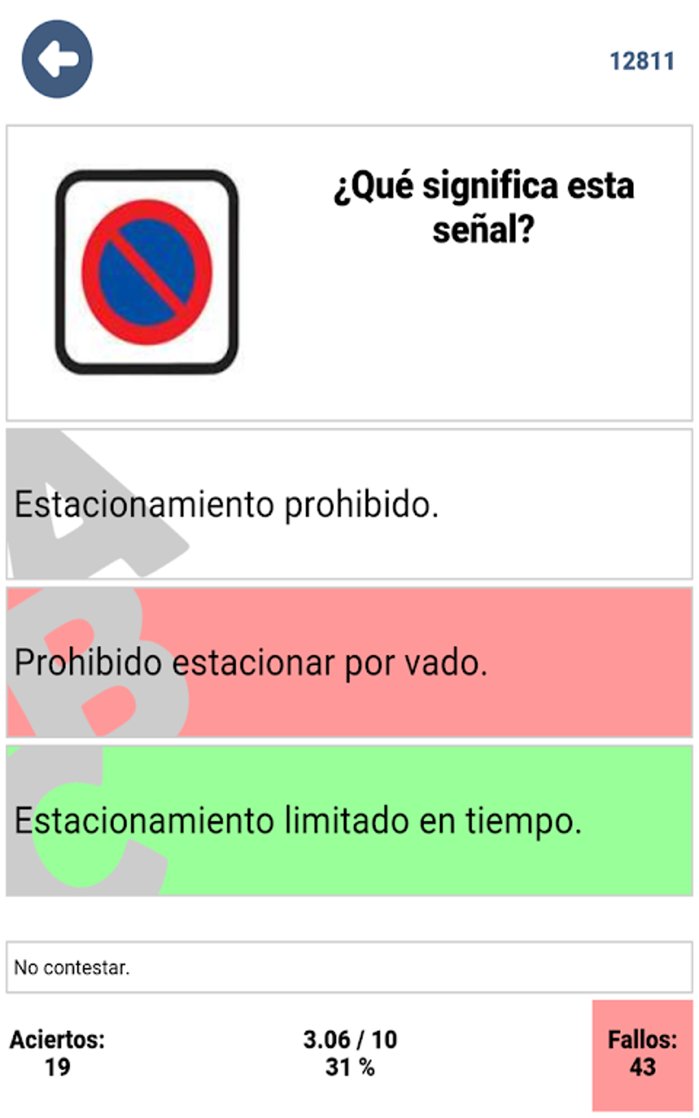 Examen Teórico Coche Carnet B Conducir España DGT Pour Android ...