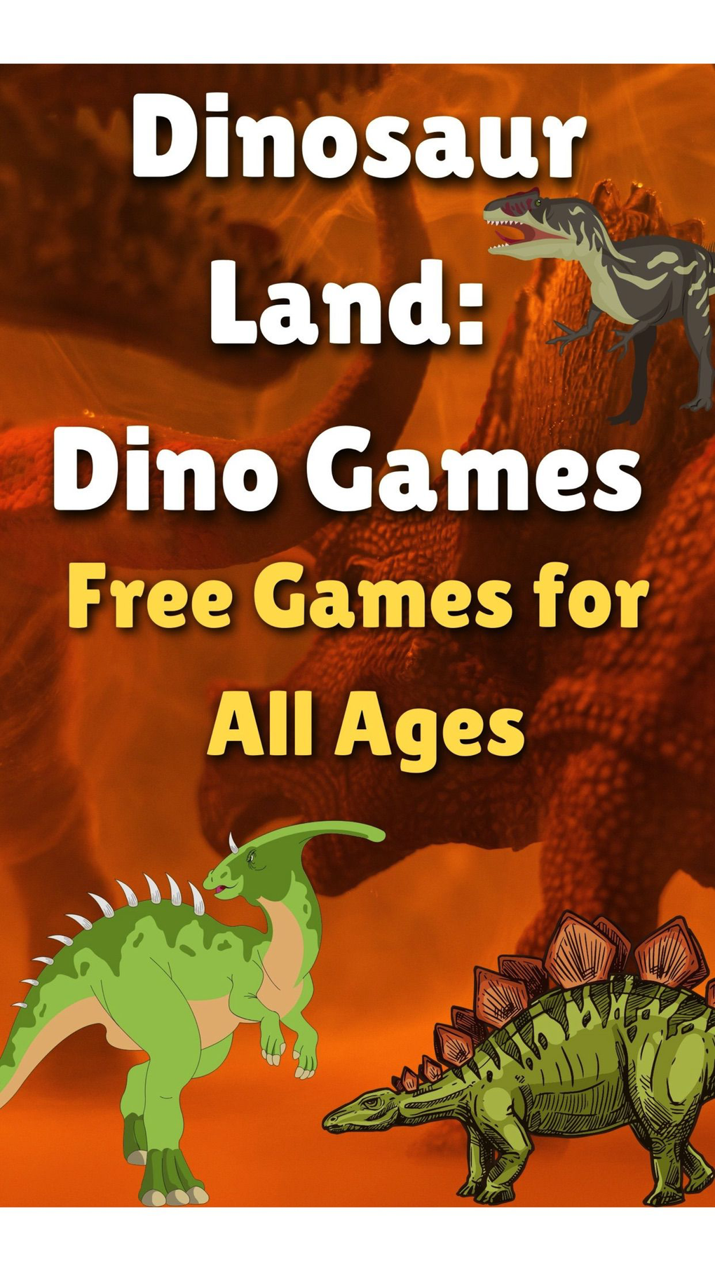 Dinosaur Land: Dino Roar Games для iPhone — Скачать