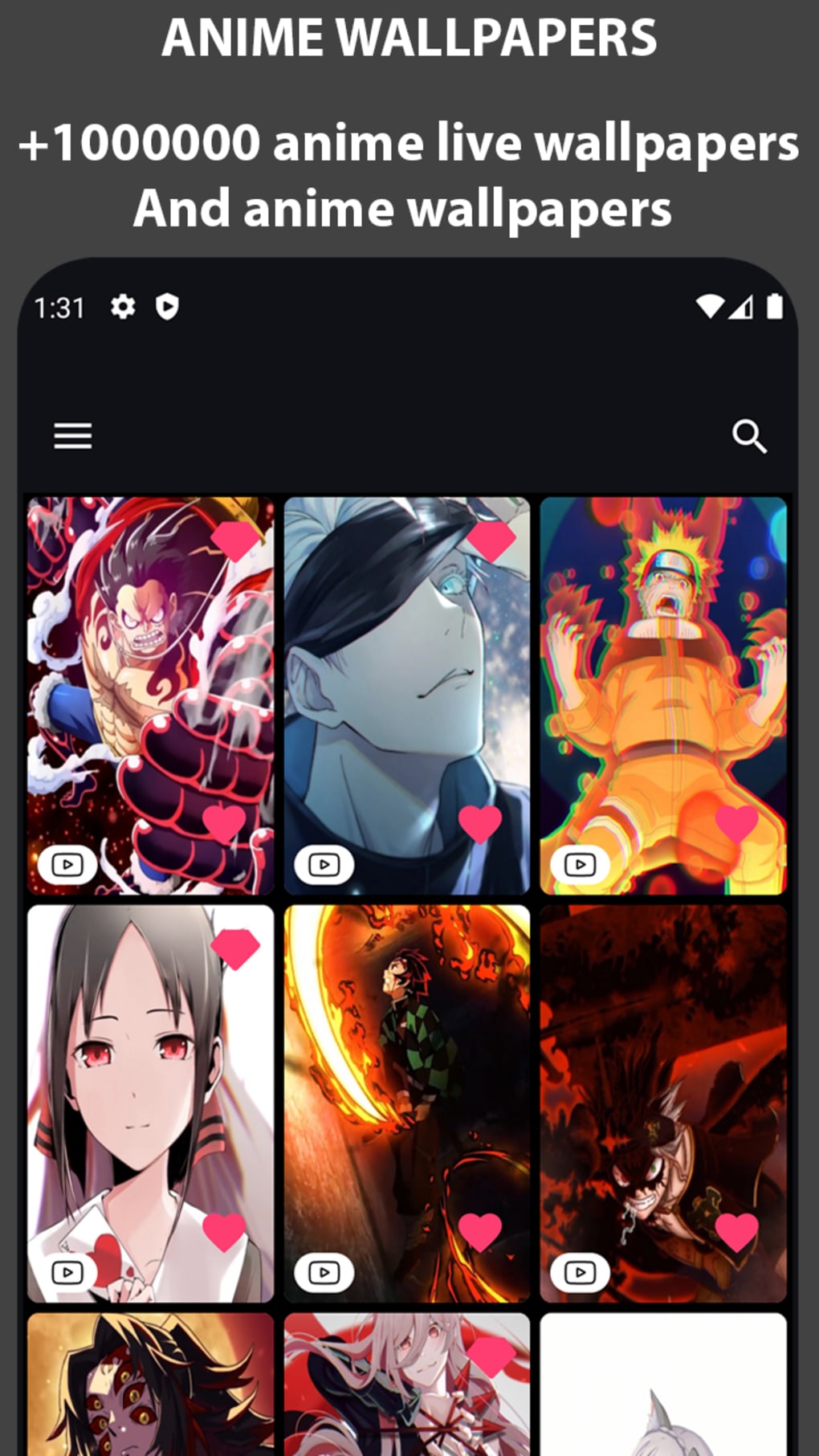 100000 Anime Live Wallpaper For Android Download