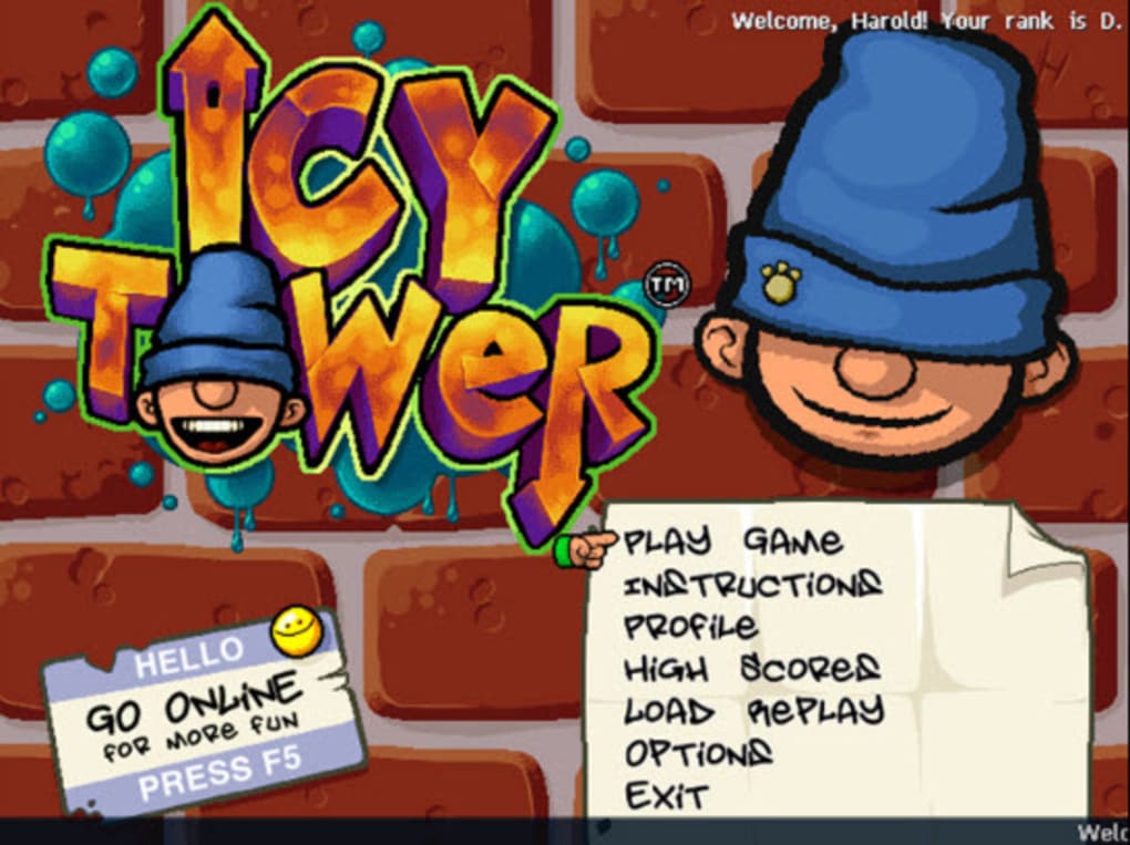 classic icy tower play online