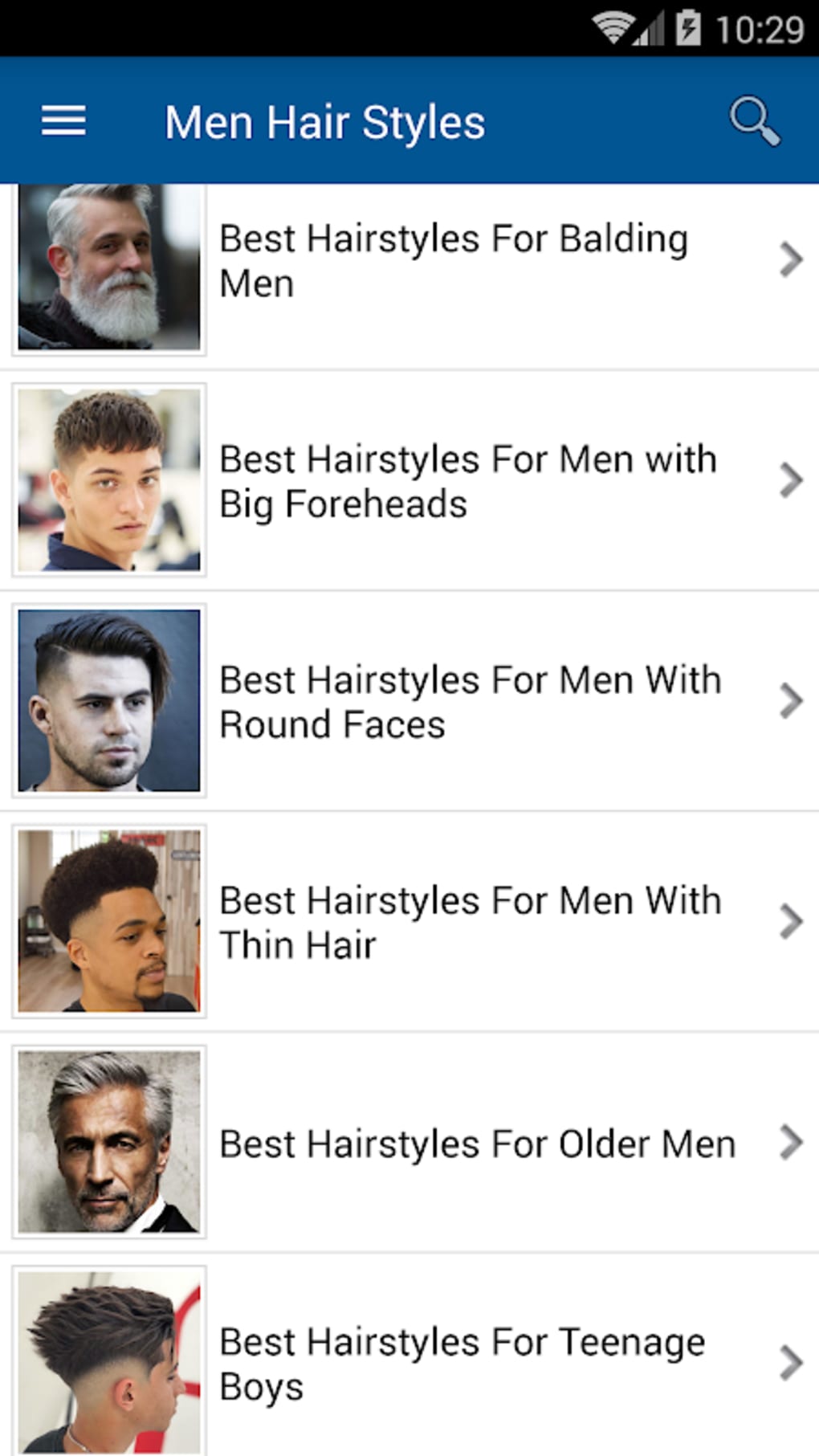 Men Hair style photo Editor for Android - Download