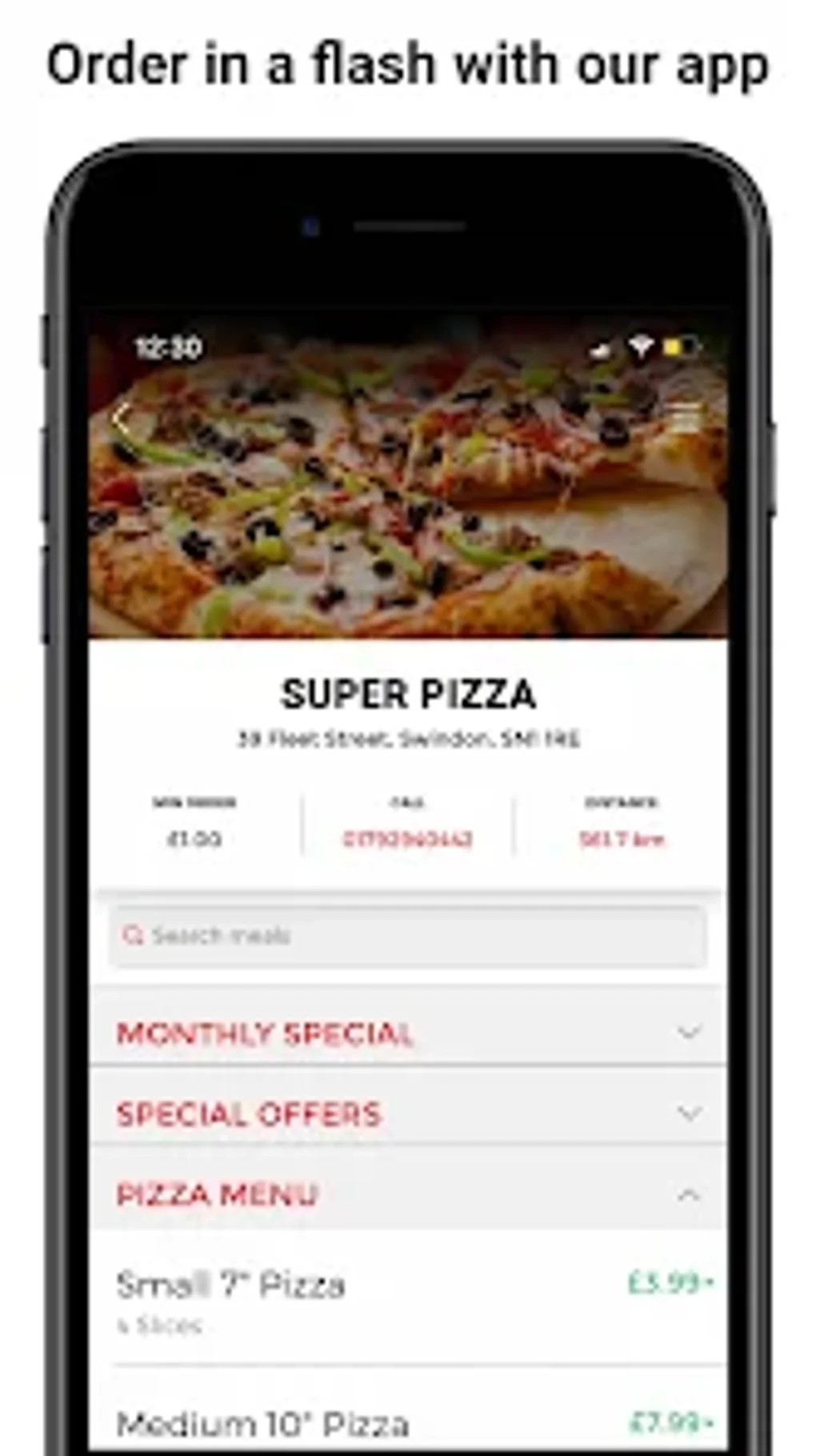 Super Pizza App для Android — Скачать