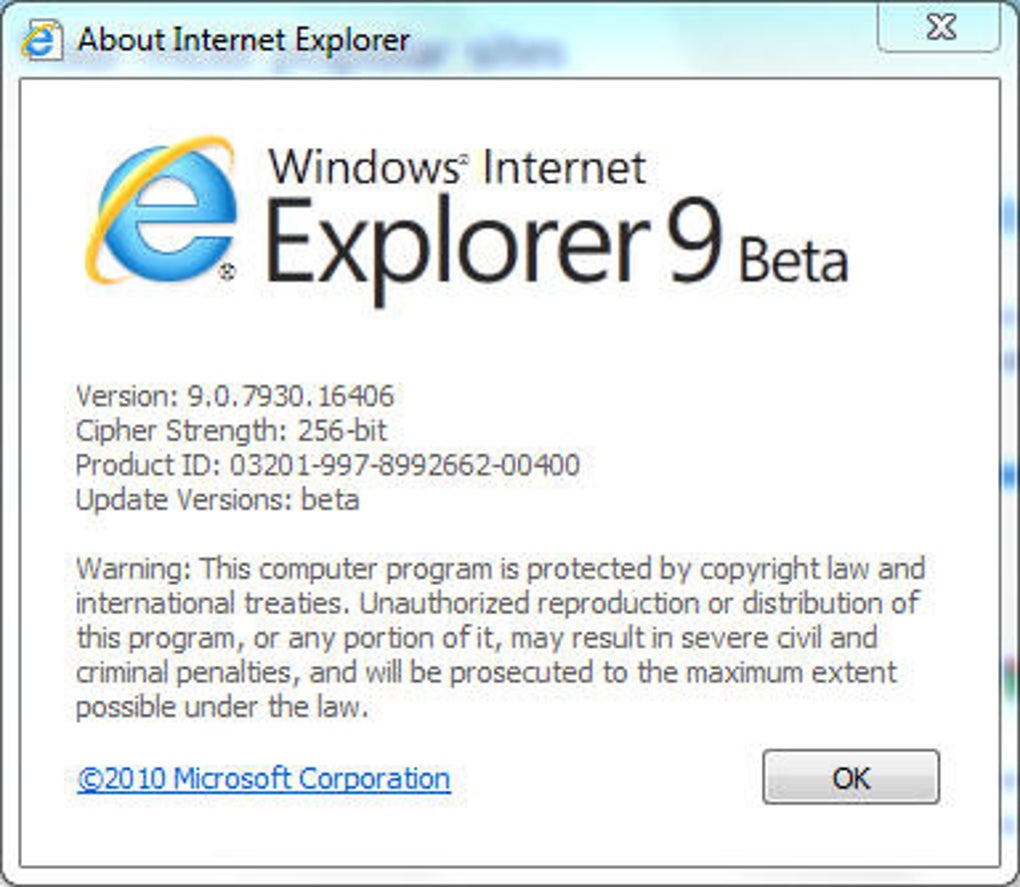 update internet explorer for windows vista home premium