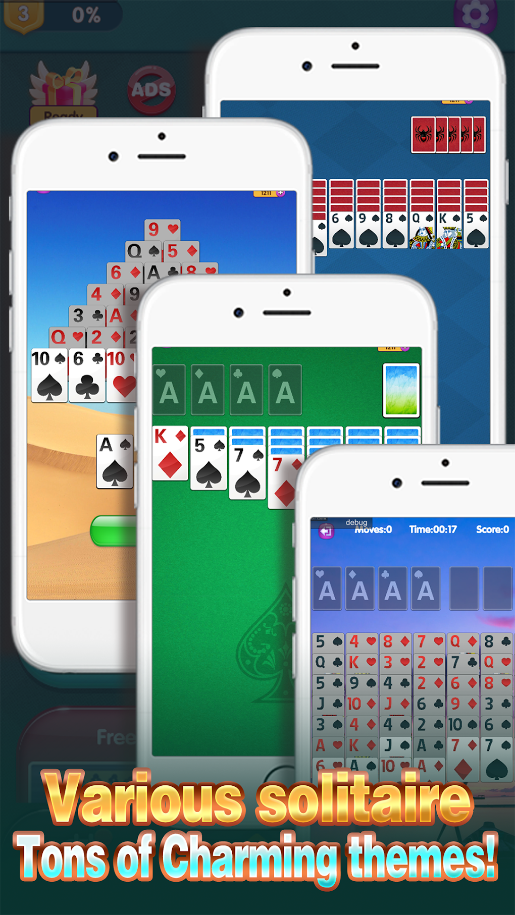 All Solitaire card games online -- www.solitairemania.com