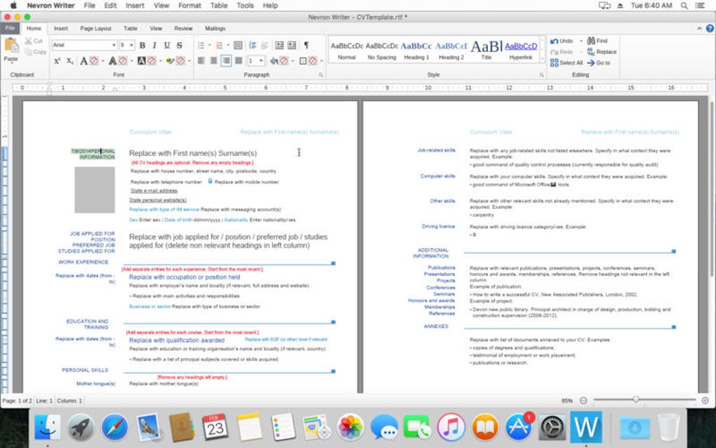 Free Writer For Mac