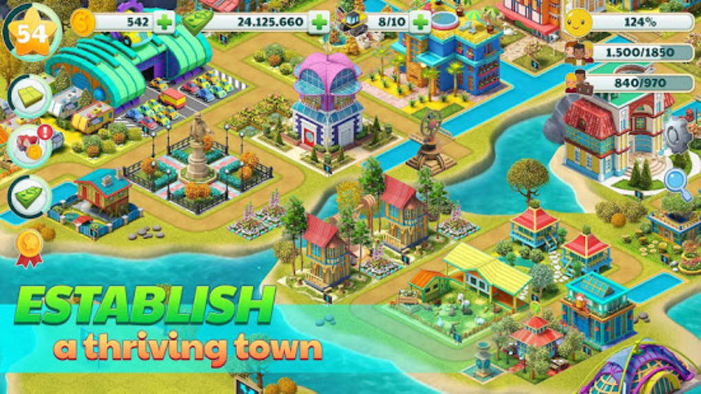 Town City - Village Building Sim Paradise for windows download