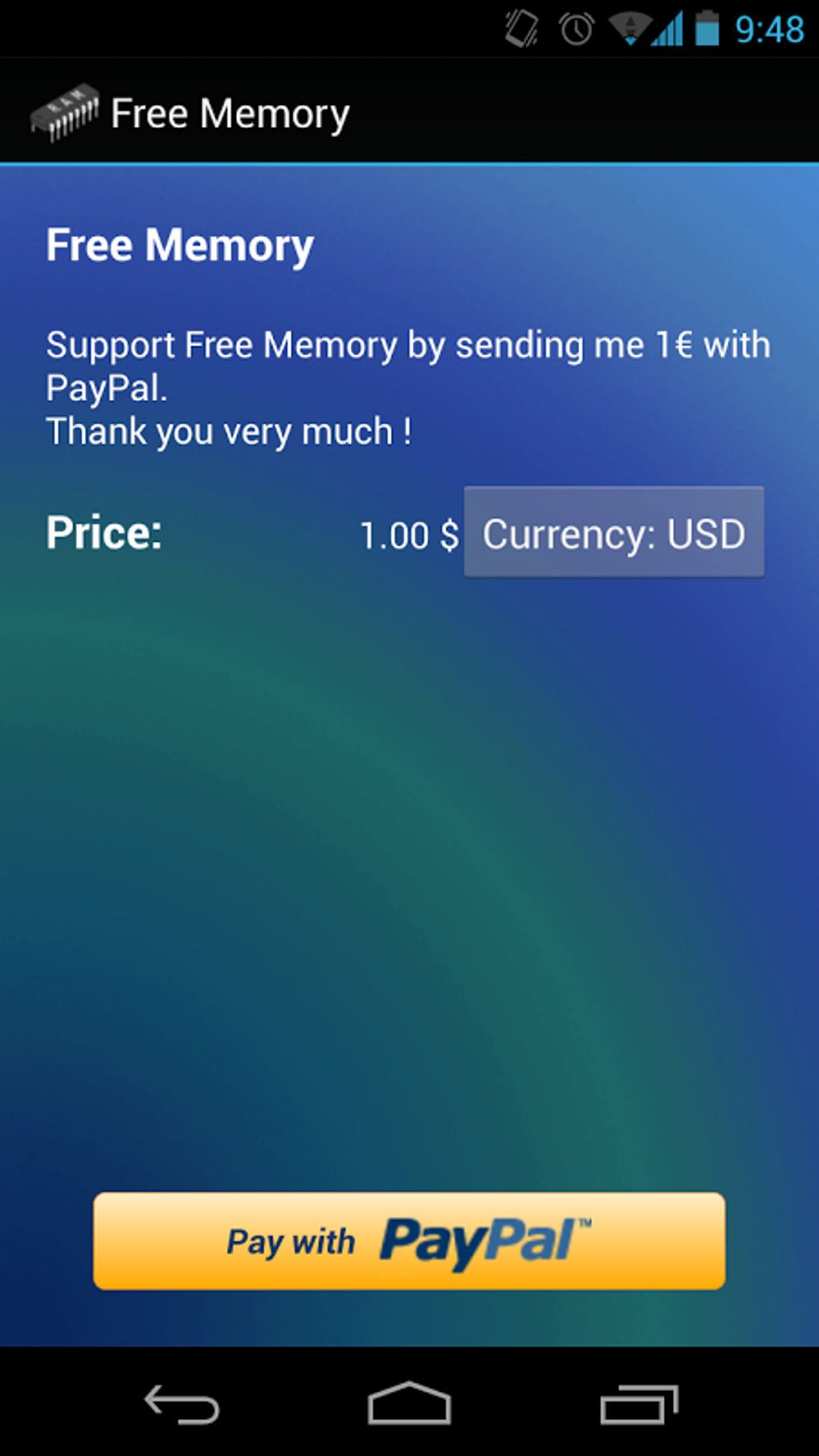 Free Memory (RAM Widget) APK для Android — Скачать