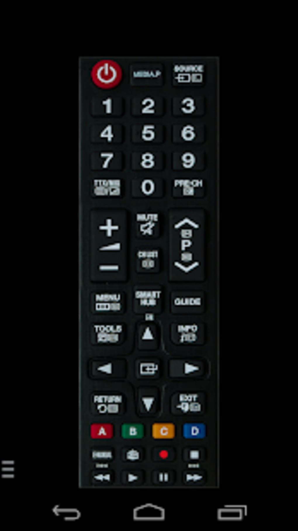 Caligrafía Monasterio apasionado TV Samsung Remote Control APK para Android - Descargar