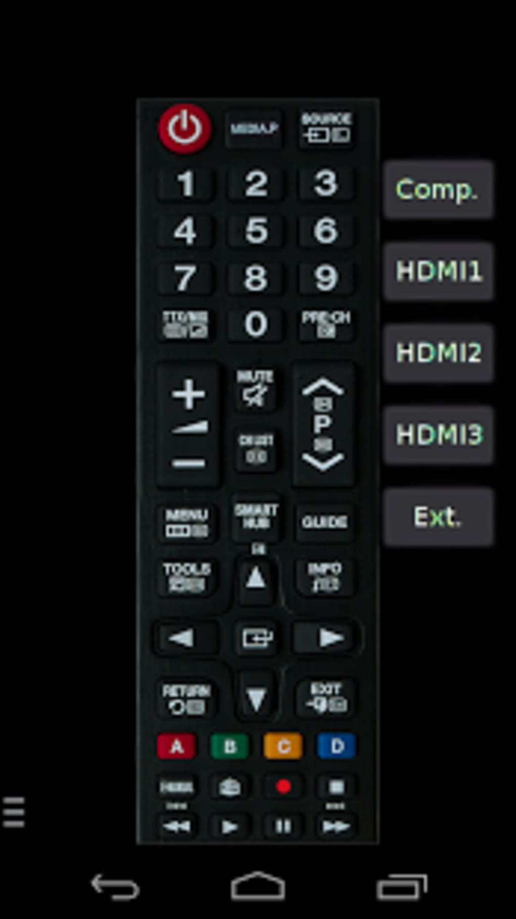 TV (Samsung) Remote Control for Android - Download