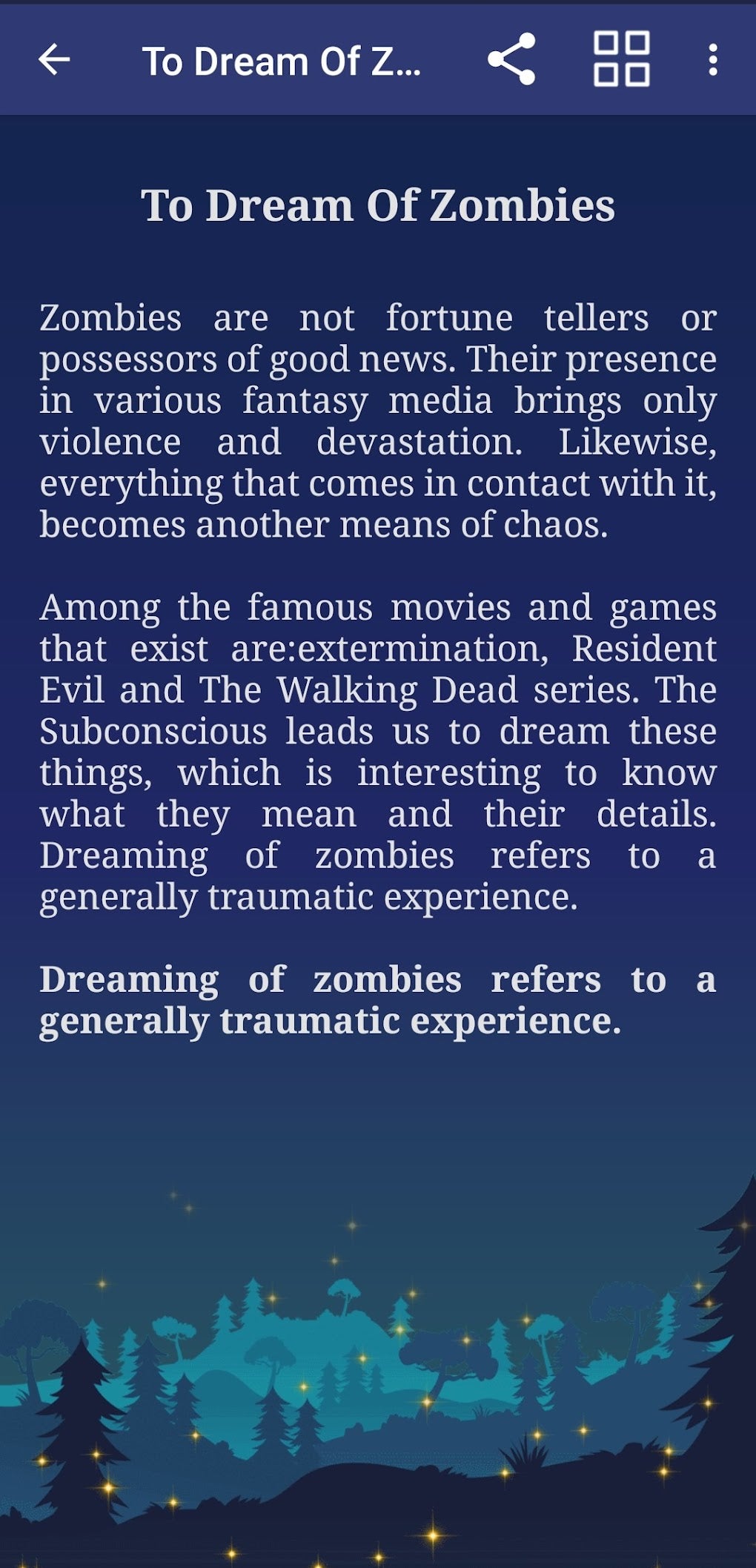 Android Meaning Of Dreams In English 