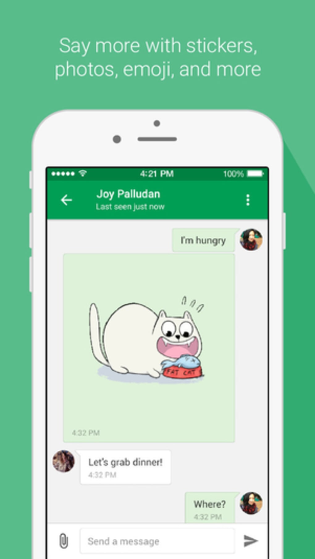 hangouts on air iphone