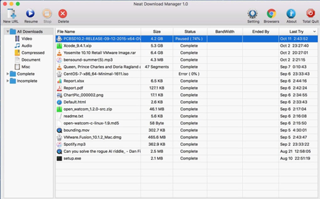 download manager for mac