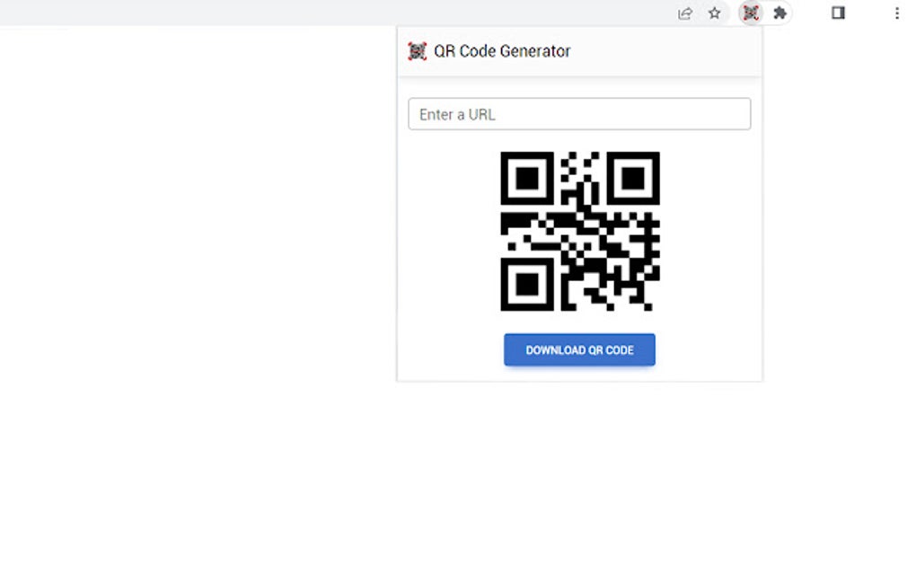 QR Code Generator for Google Chrome - Extension Download