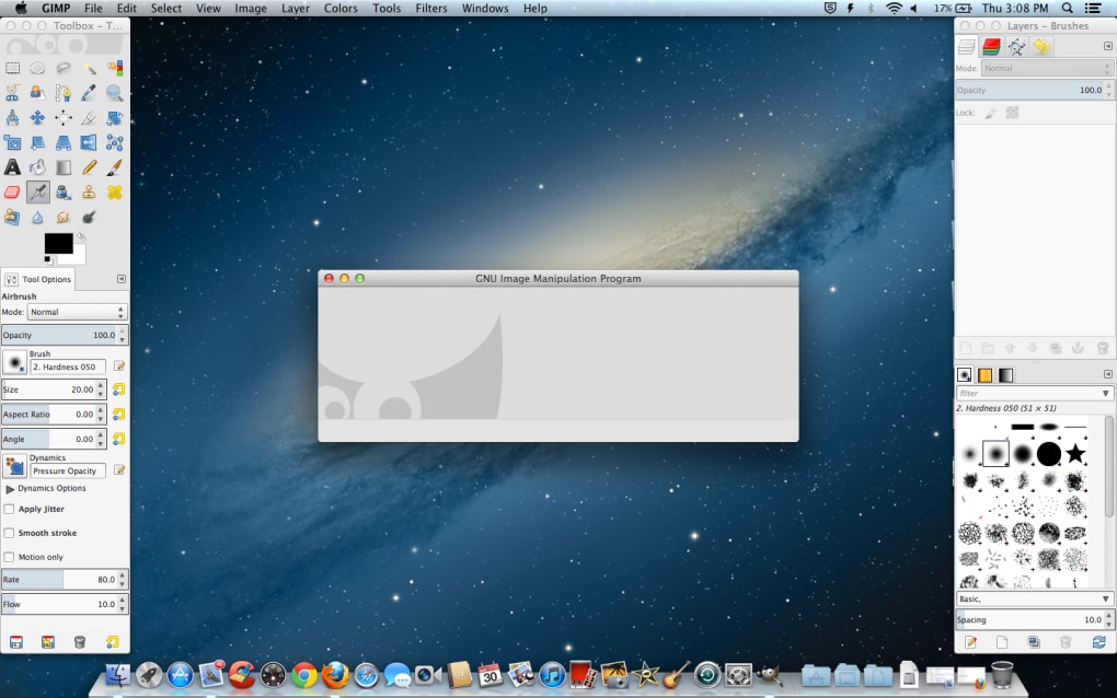 gimp mac 10.5