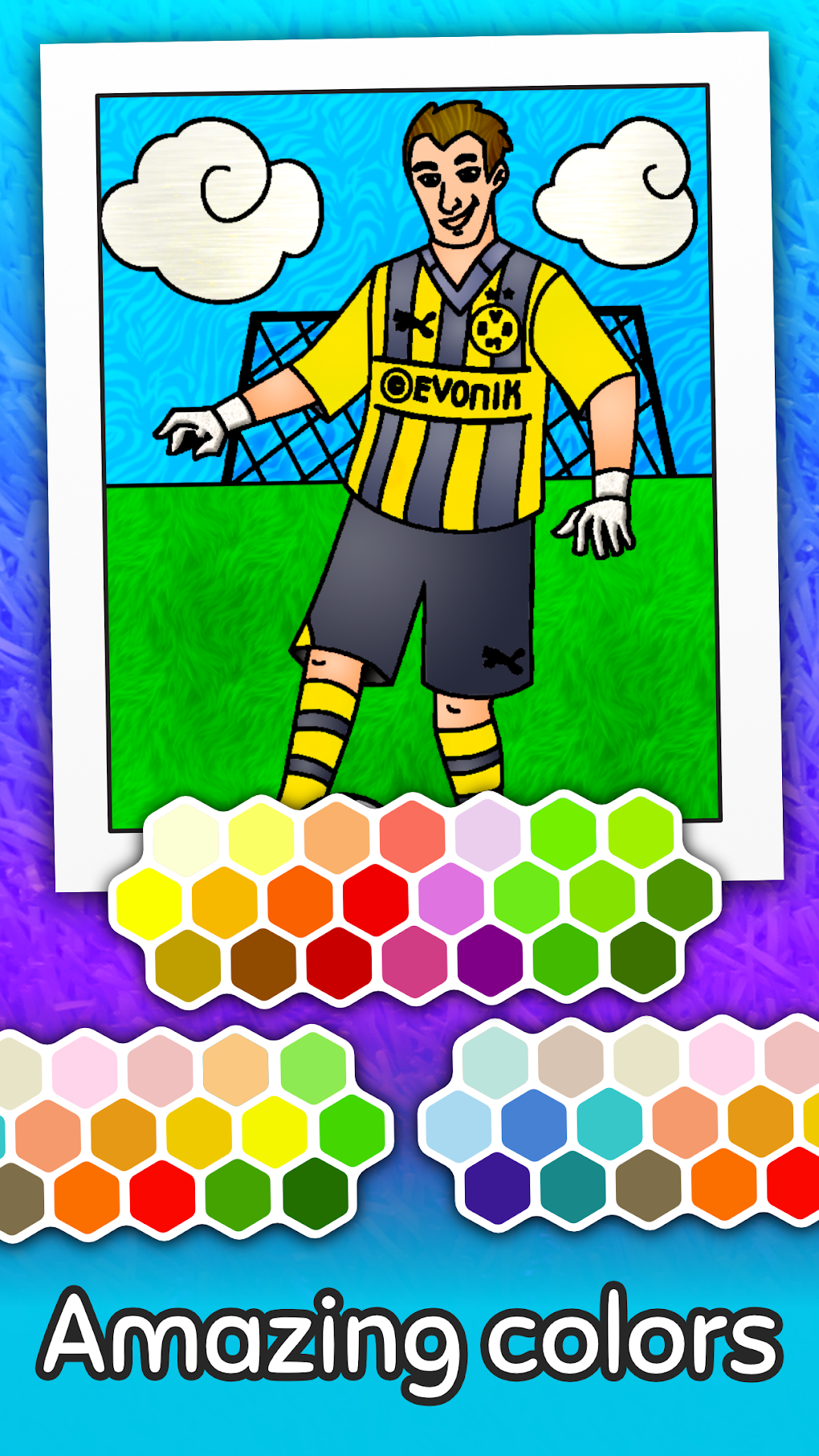 Football coloring book game APK para Android Download