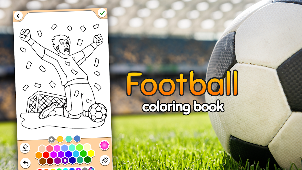 Football coloring book game APK for Android - Download