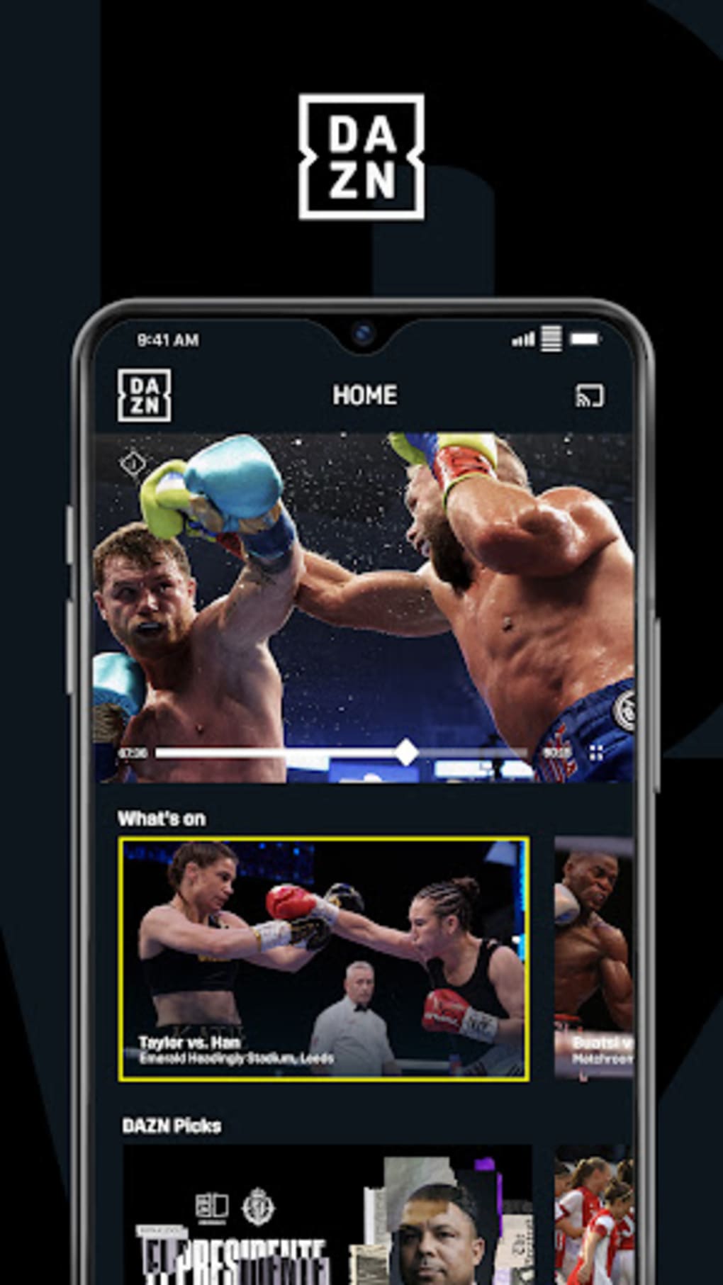 DAZN Live Sports Streaming APK für Android
