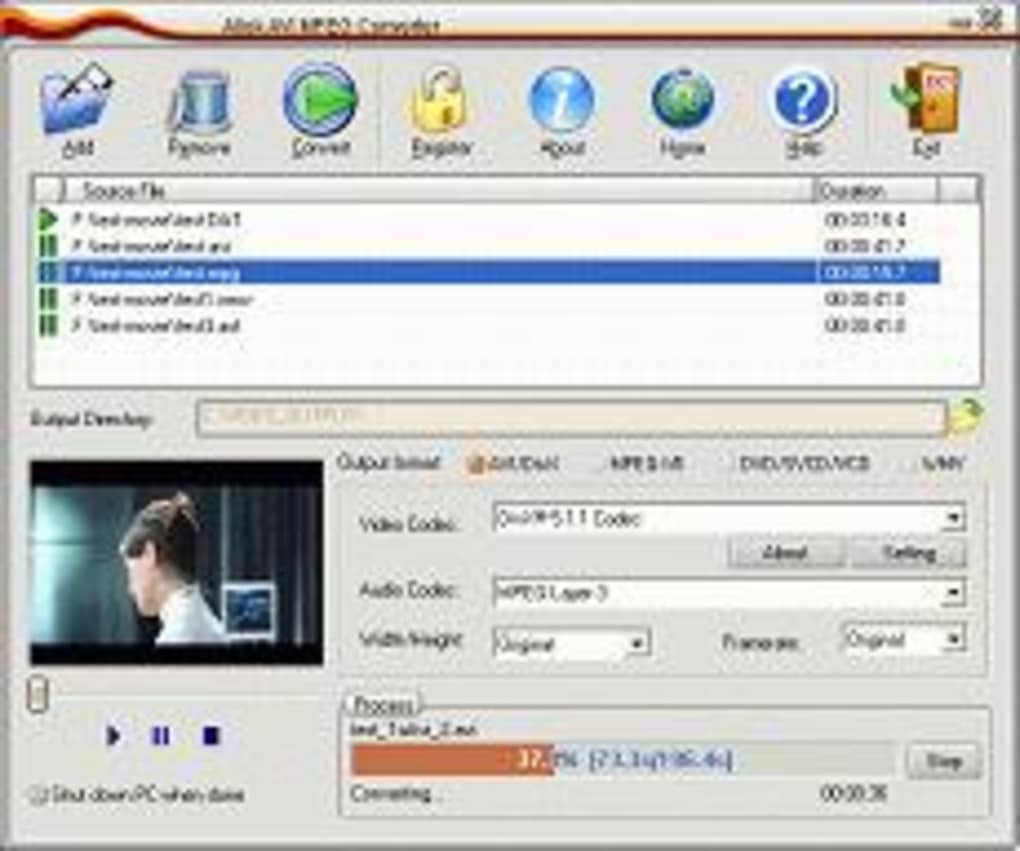 mpeg to avi converter download