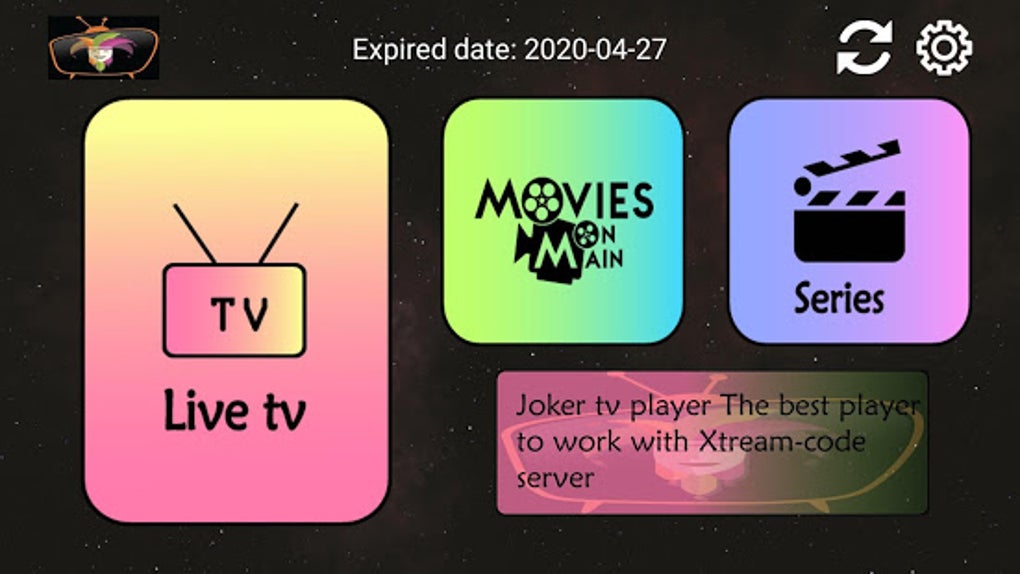 Joker iptv لنظام Android - تنزيل