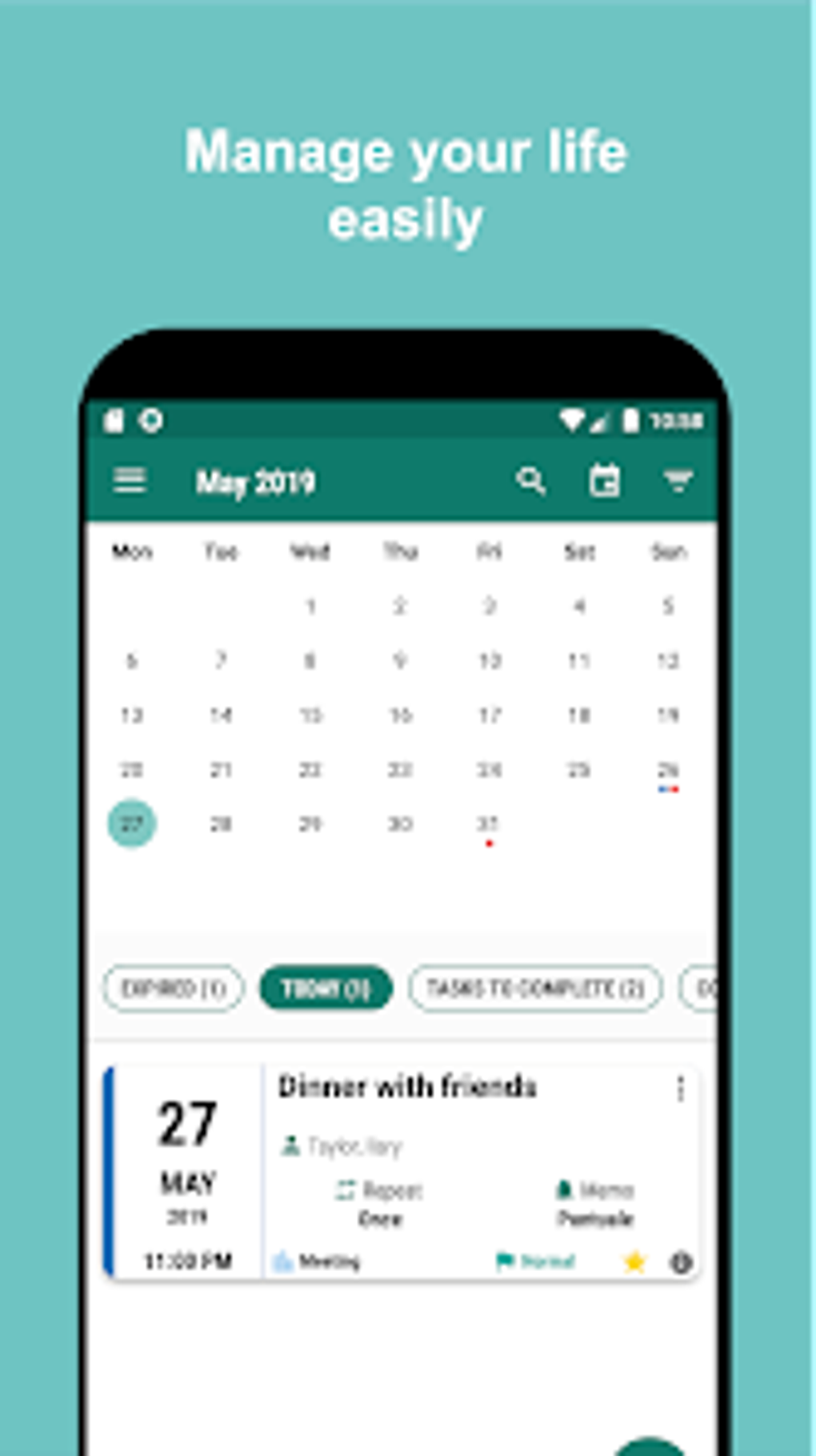 Memospeo To Do List Calendar Voor Android Download