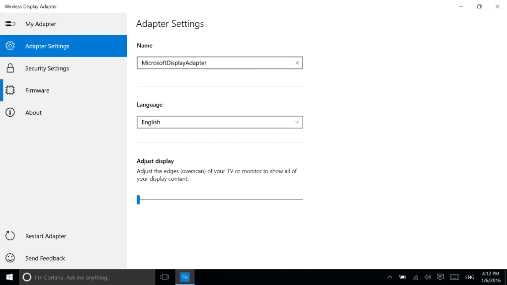 windows 10 display adapter modes not showing