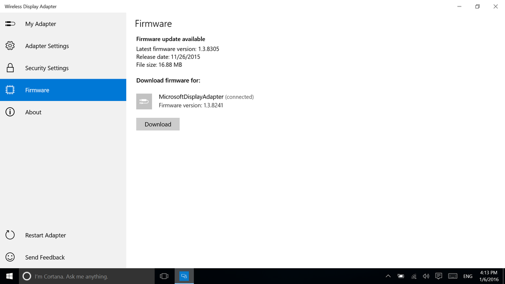 ms wireless display adapter