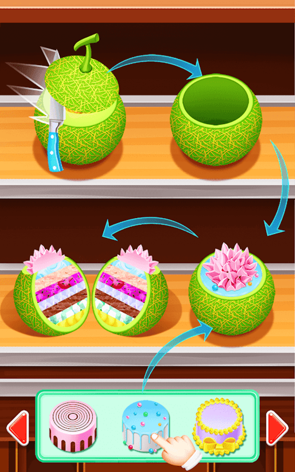 Make Melon Cake para Android - Descargar