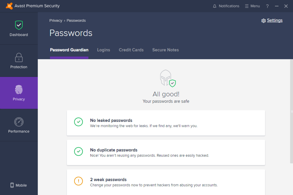 download the new for windows Avast Premium Security 2023 23.7.6074