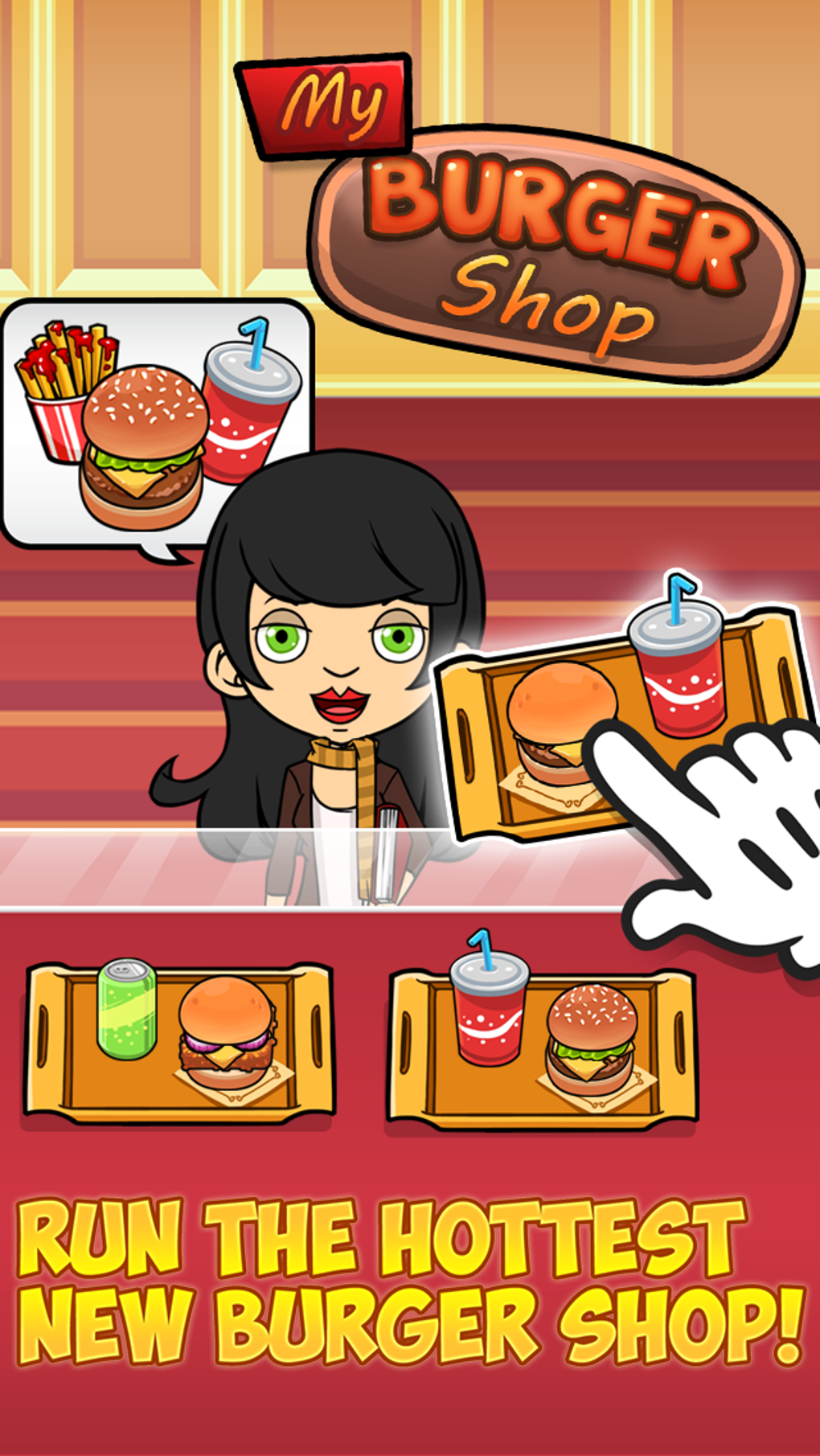 My Burger Shop - Fast Food Store Restaurant Manager Game для iPhone —  Скачать