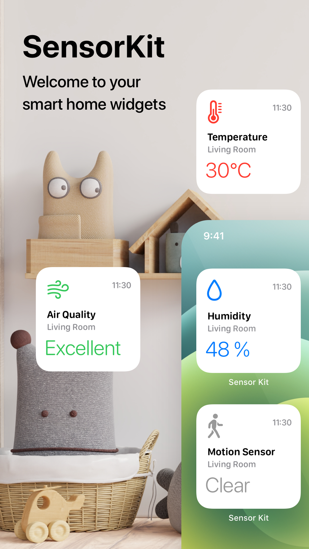 SensorKit - Smart Home Widgets для iPhone — Скачать