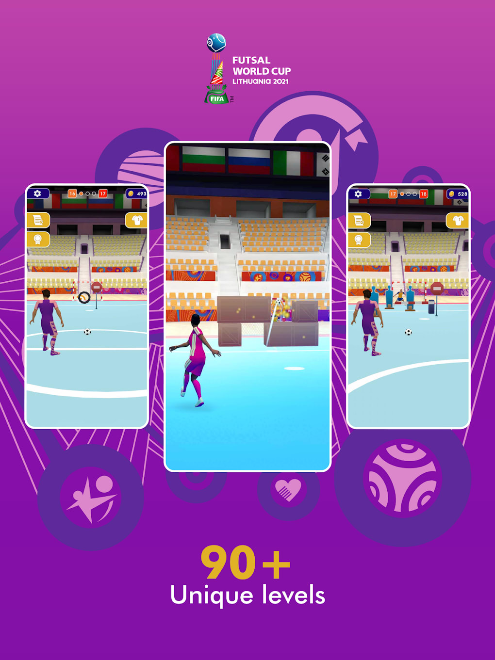 Lançamento do jogo FIFA Futsal WC 2021 Challenge para celular – LNF