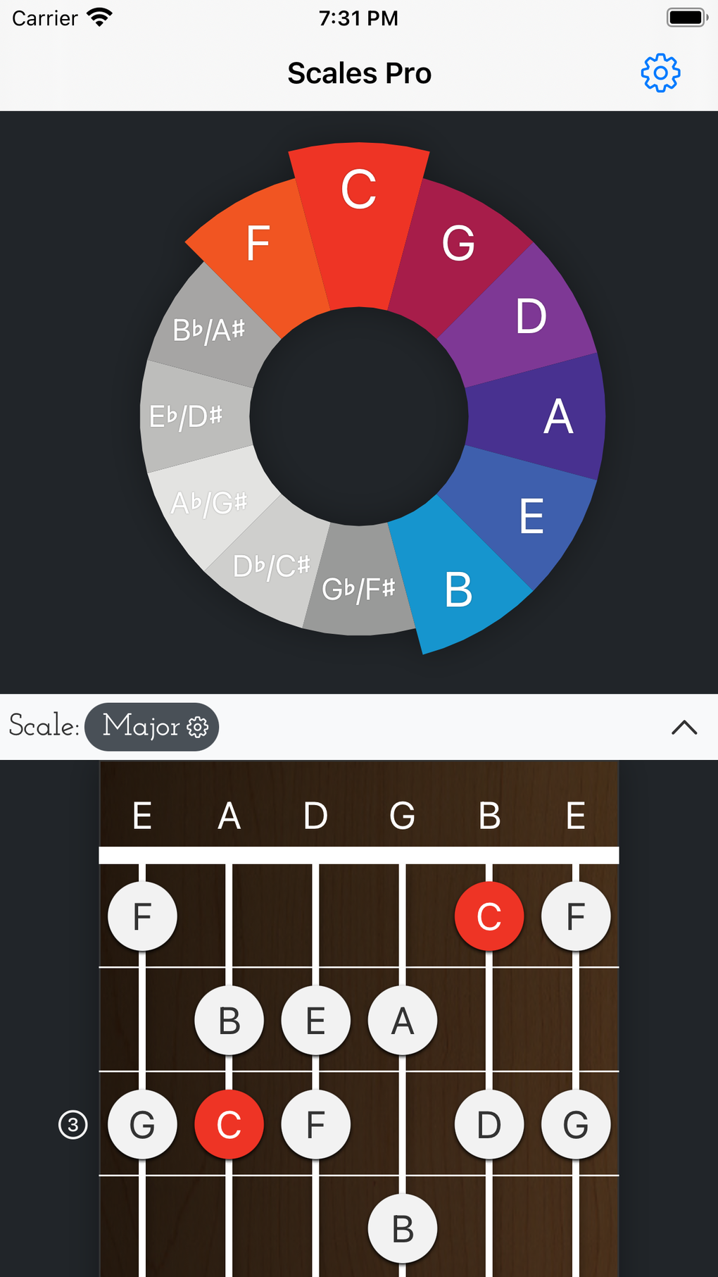 Scales Pro - Chords Scales for iPhone - Download