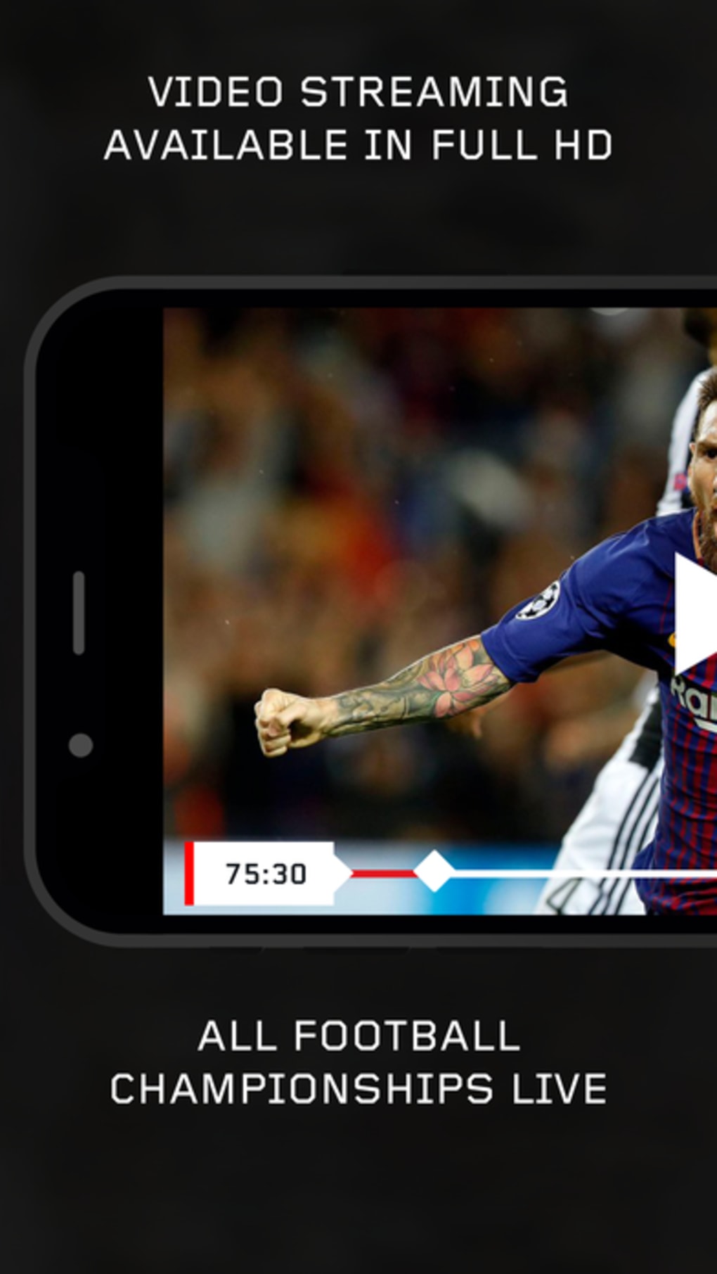 Football TV Live Streaming for iPhone