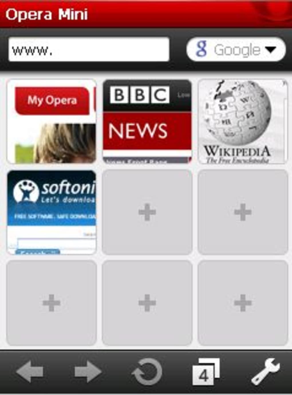 Opera Mini for Pocket PC - Download