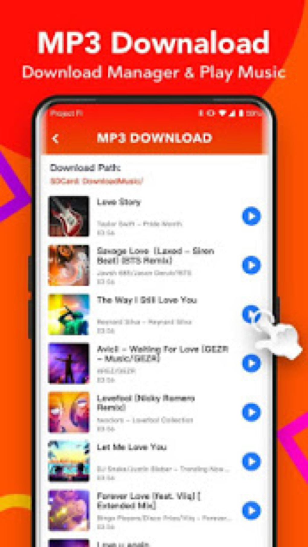 Mp3 Downloader Download Music для Android — Скачать