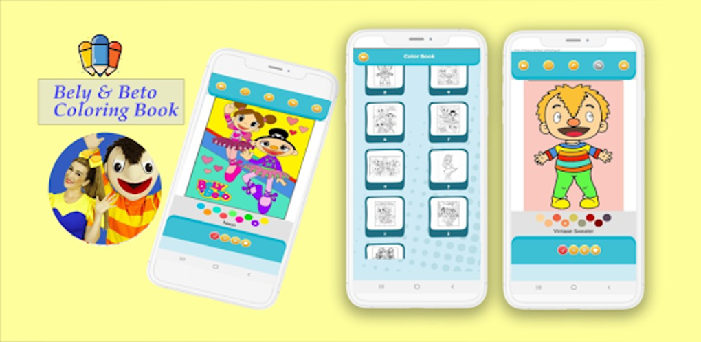 Bely and Beto Coloring Book para - Bely And Beto Coloring Book Screenshot 