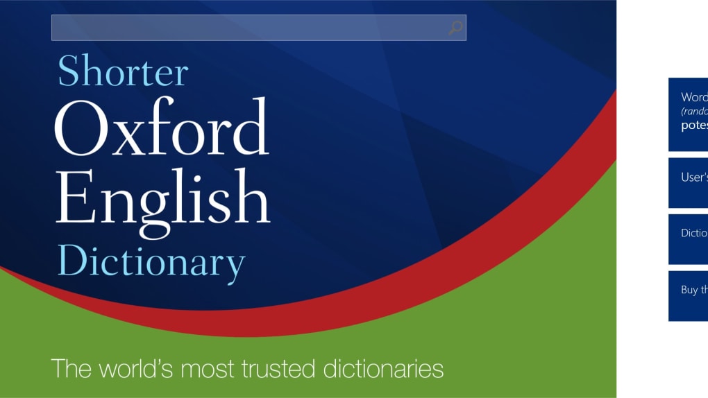 shorter oxford english dictionary v